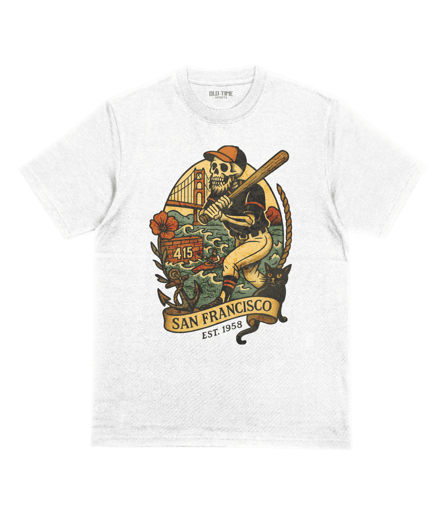 SF Baseball T-Shirt - Old Time Sports