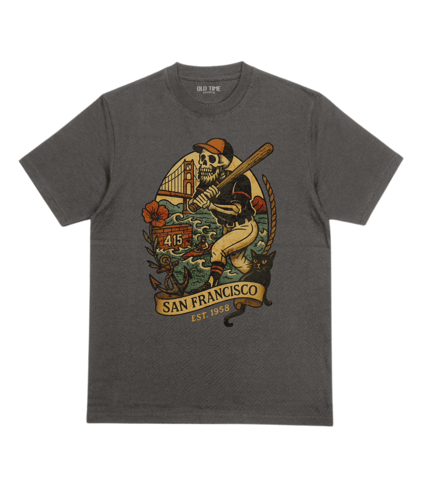 SF Baseball T-Shirt - Old Time Sports