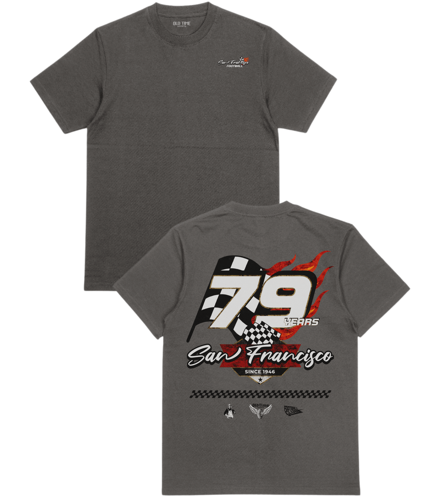 SF Football T-Shirt - Old Time Sports