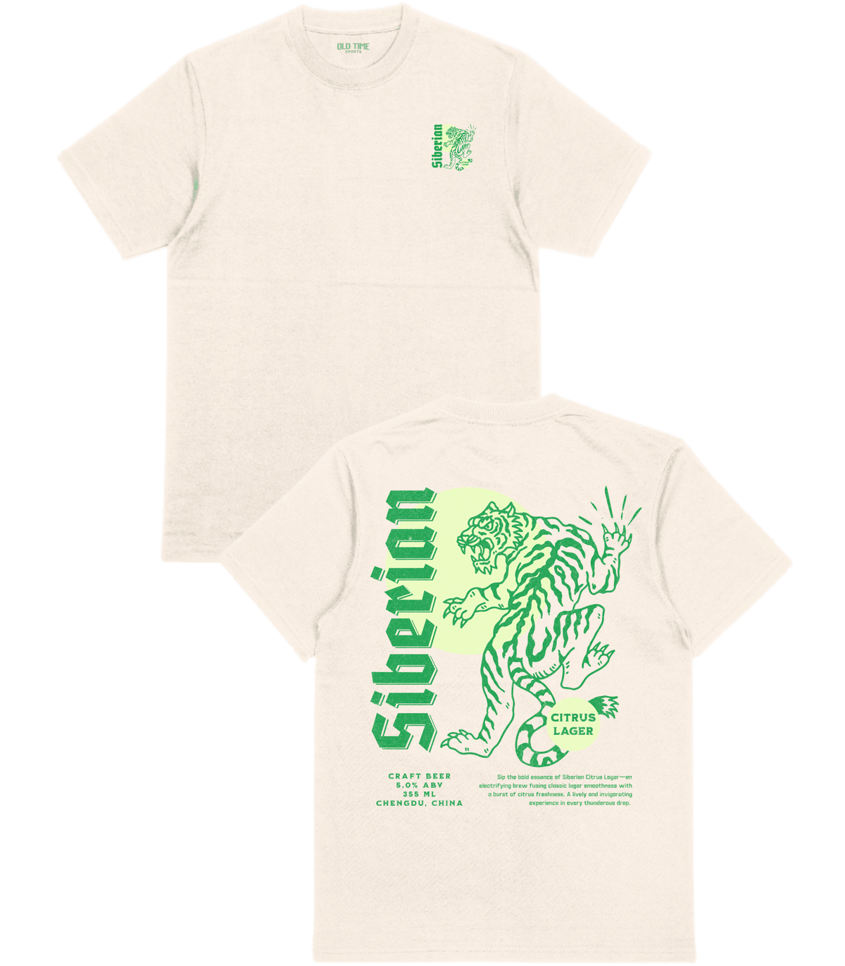 Siberian Lager T-Shirt - Old Time Sports