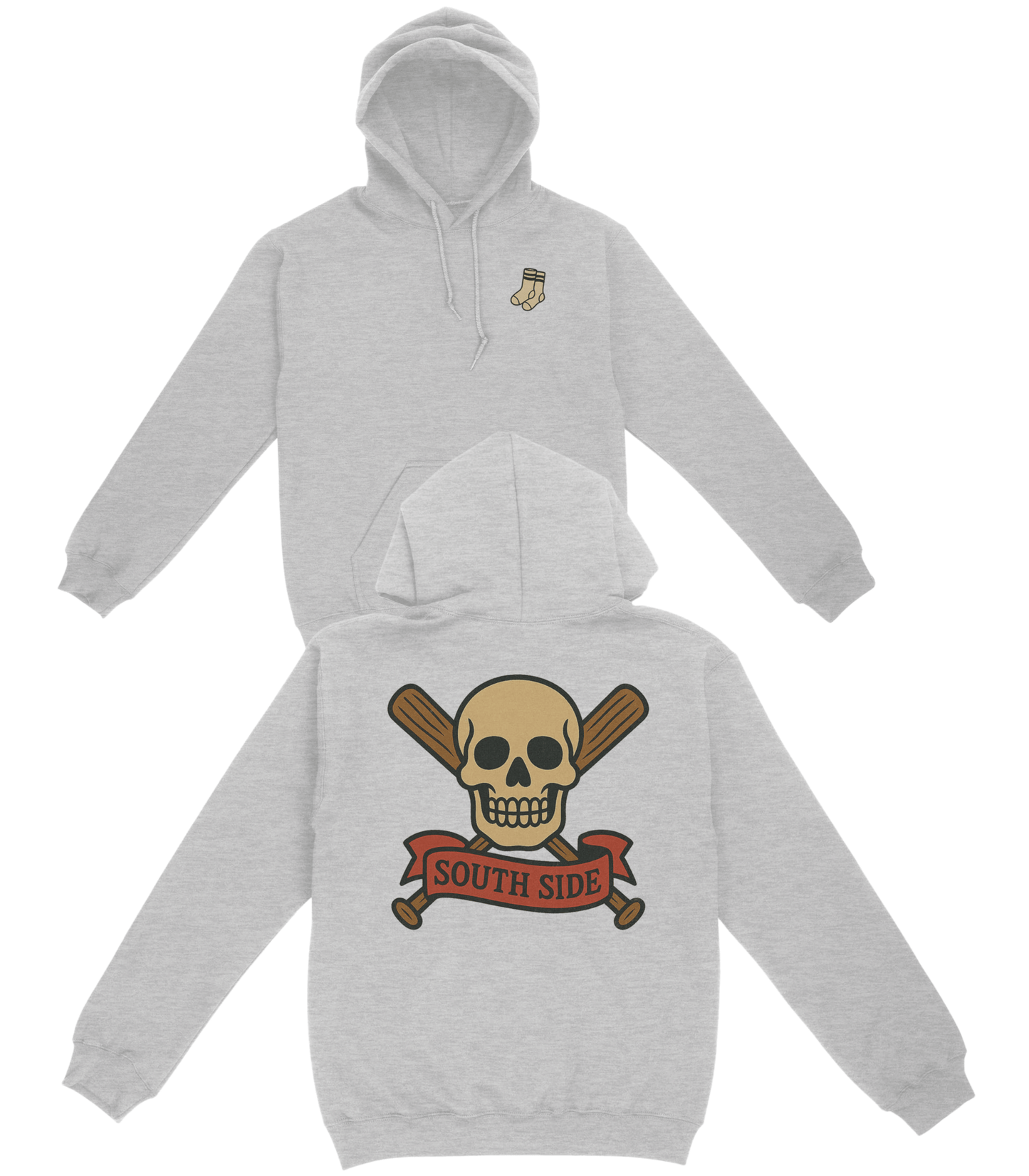 South Side Baseball v2 Basic Hoodie - Old Time Sports