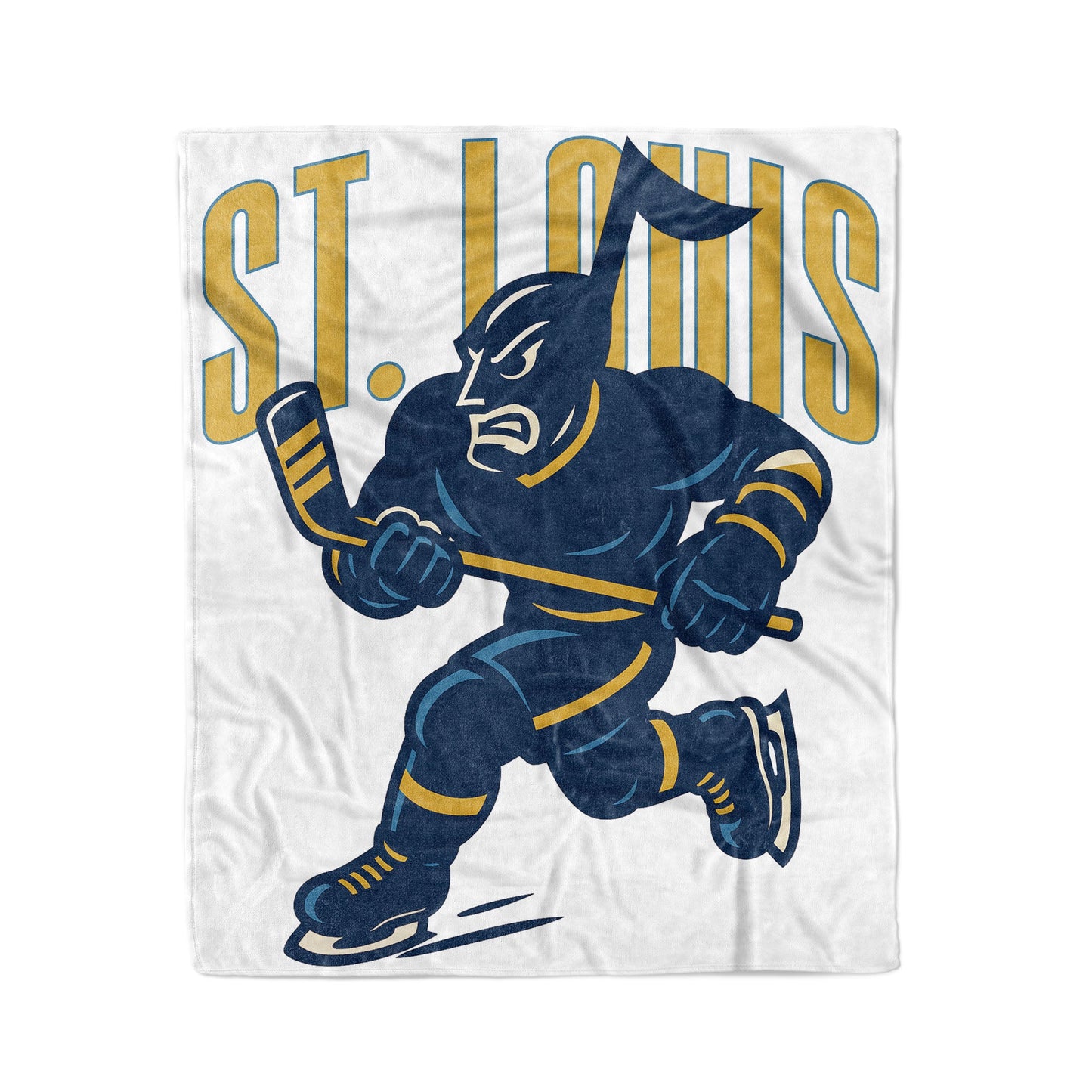 St. Louis Hockey 50x60in Fleece Blanket - Old Time Sports