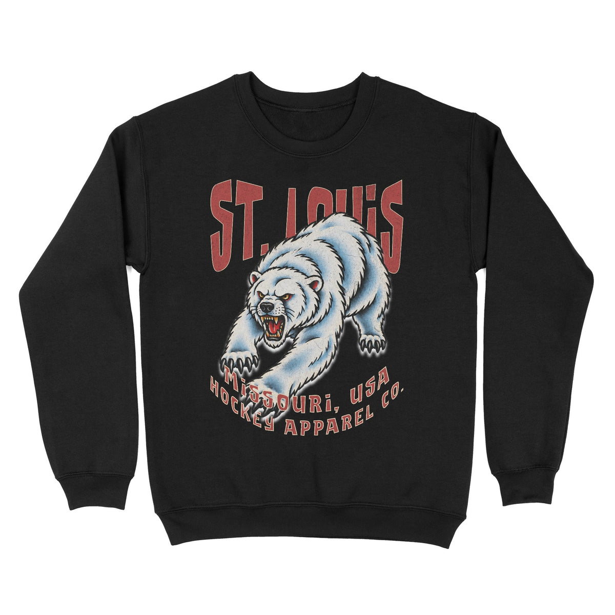 St. Louis Hockey Appl. Crewneck - Old Time Sports