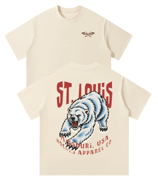 St. Louis Hockey Heavyweight Tee - Old Time Sports