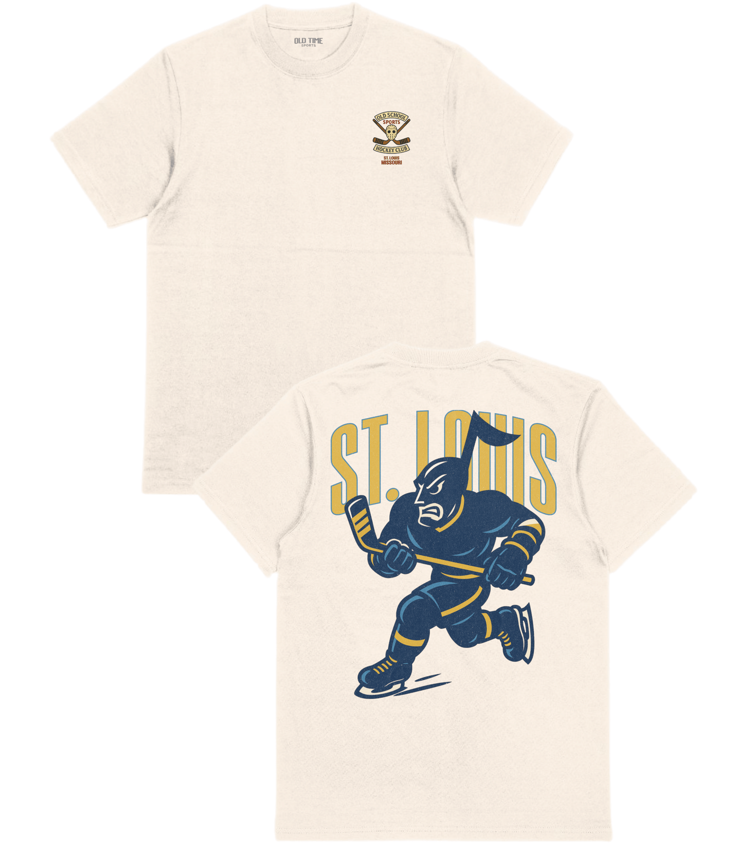 St. Louis Hockey v1 T-Shirt - Old Time Sports