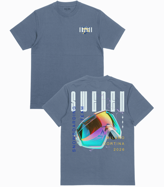 Sweden Snowboarding T-Shirt - Old Time Sports