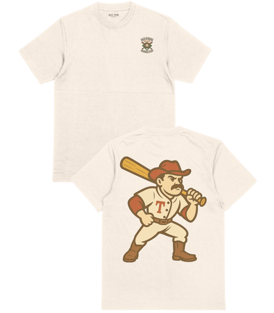Texas Baseball v3 T-Shirt - Old Time Sports