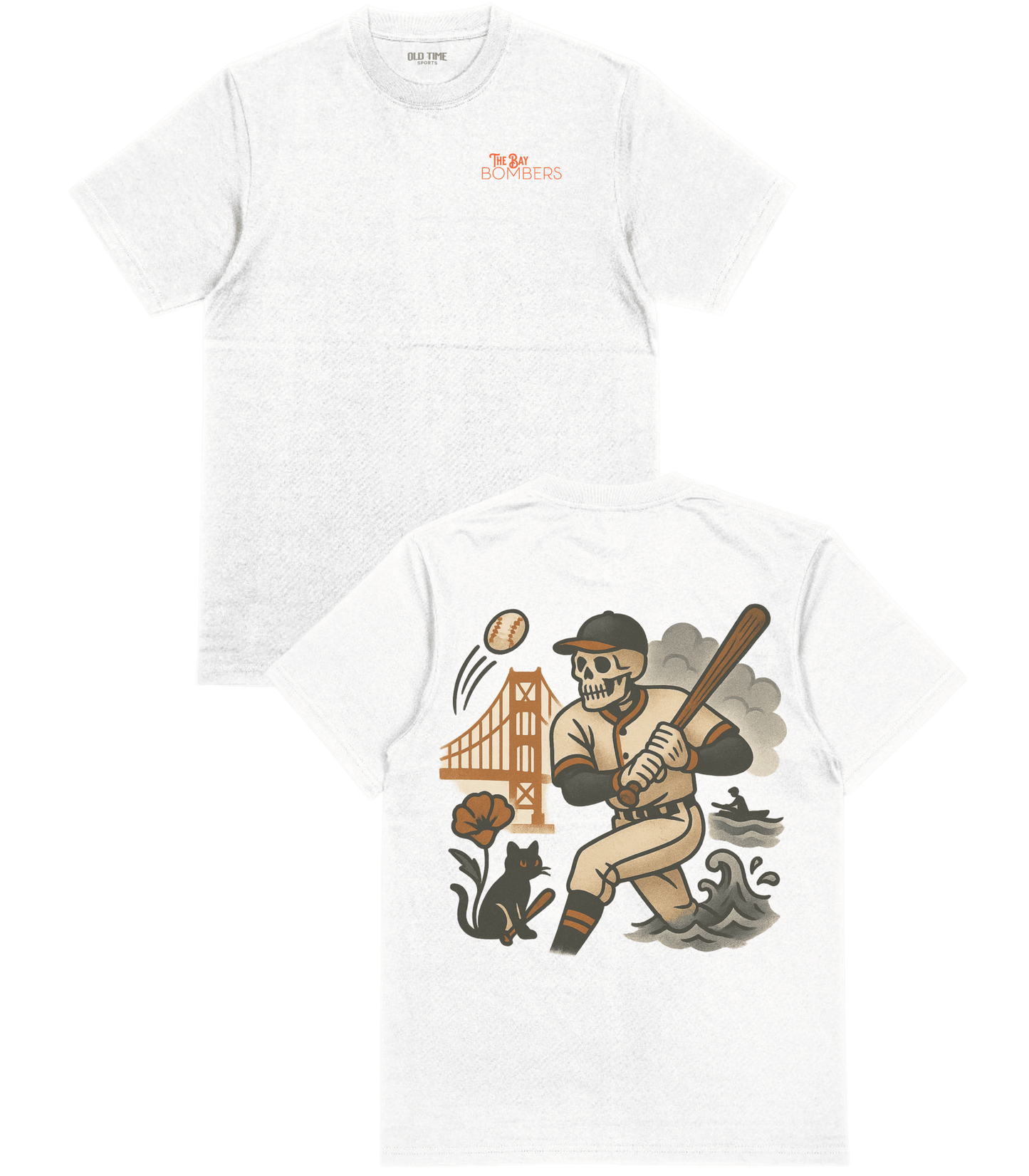 The Bay Bombers T-Shirt - Old Time Sports