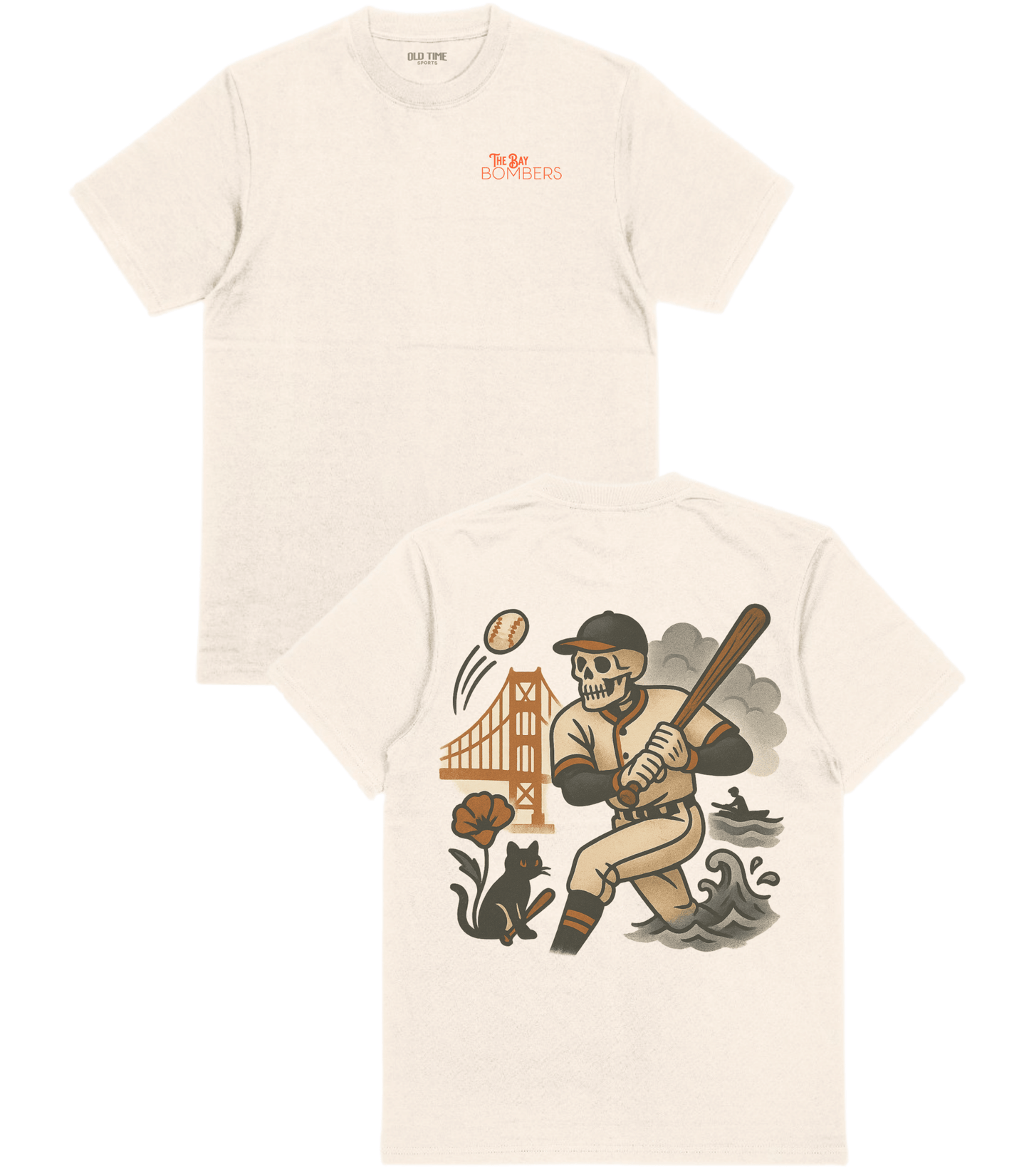 The Bay Bombers T-Shirt - Old Time Sports
