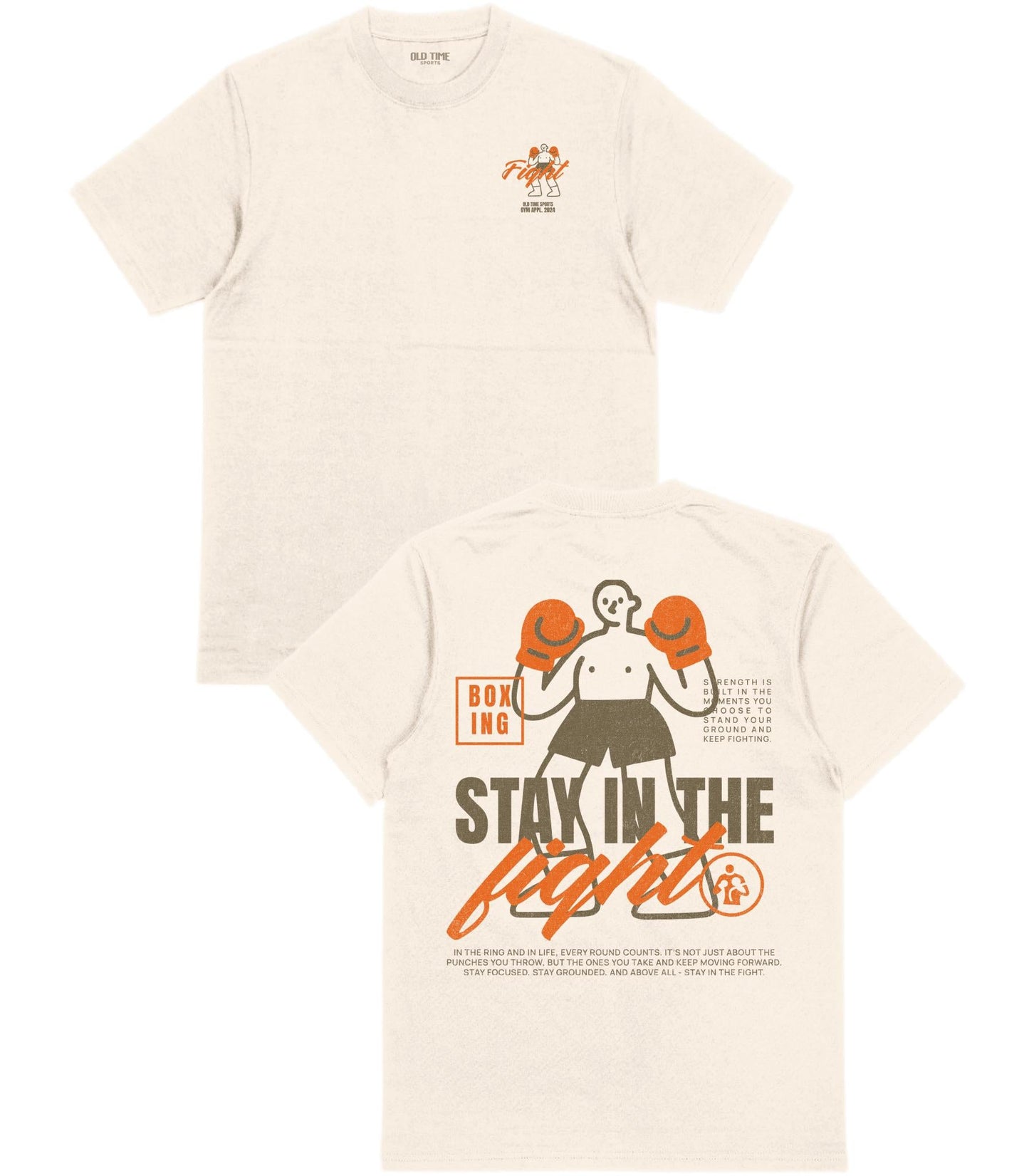 The Boxer T-shirt - Old Time Sports