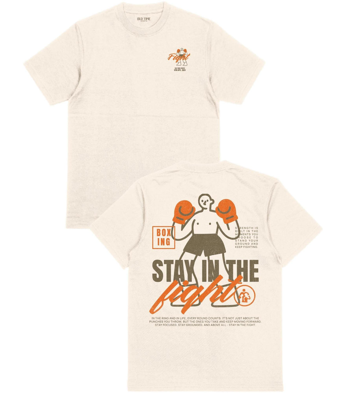 The Boxer T-shirt - Old Time Sports