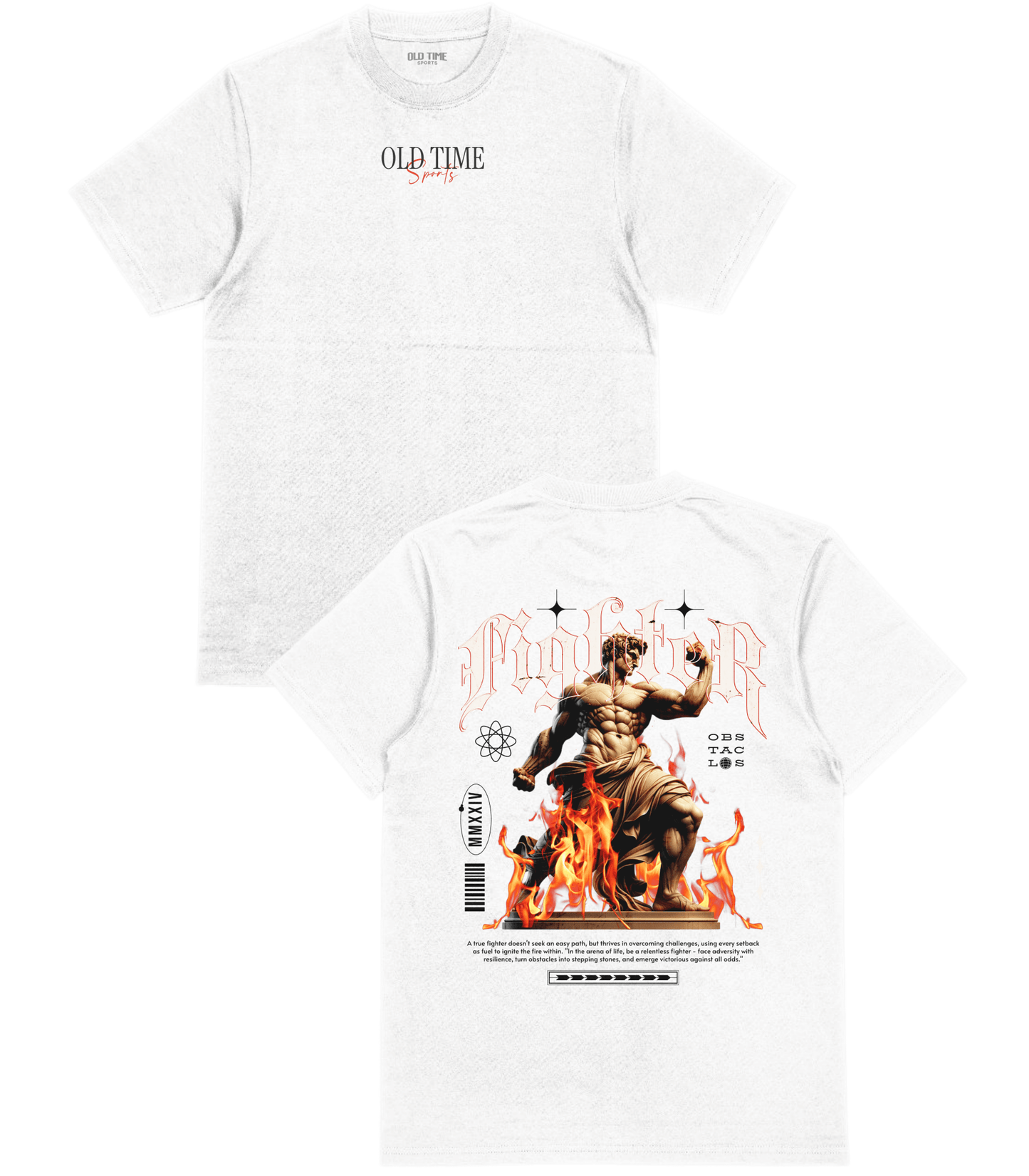The Fighter T-Shirt - Old Time Sports