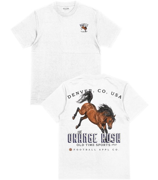 The Orange Rush T-Shirt - Old Time Sports