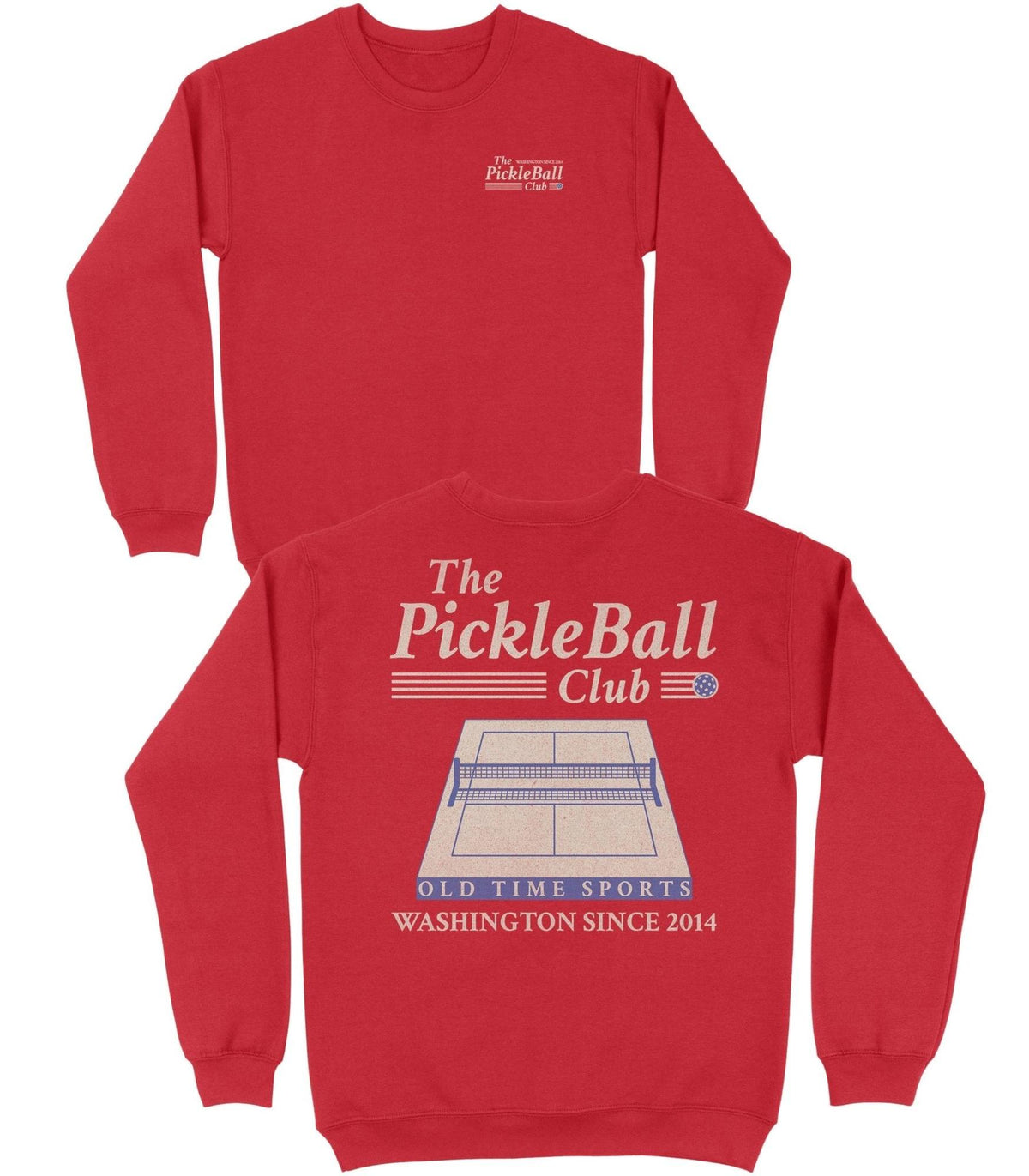 The Pickleball Club Basic Crewneck - Old Time Sports