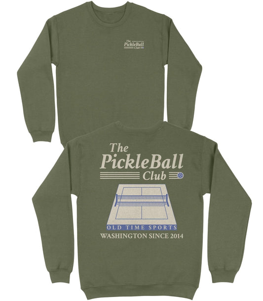 The Pickleball Club Basic Crewneck - Old Time Sports