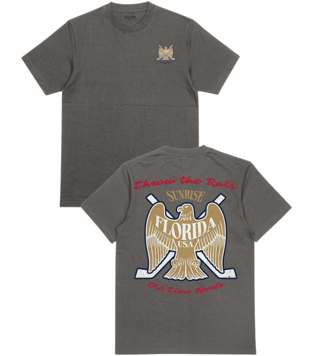 Throw the Rats T-Shirt - Old Time Sports