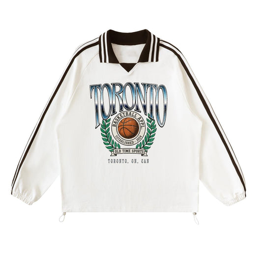Toronto Basketball Longsleeve Jacket - Old Time Sports