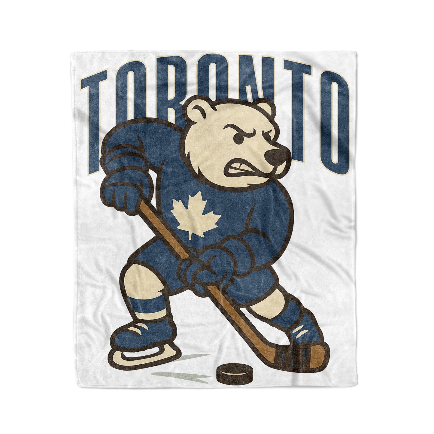 Toronto Hockey 50x60in Fleece Blanket - Old Time Sports