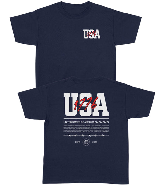 USA 1776 YOUTH T-Shirt - Old Time Sports
