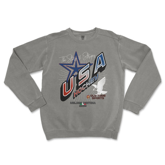 USA Hockey v2 Premium Crewneck - Old Time Sports