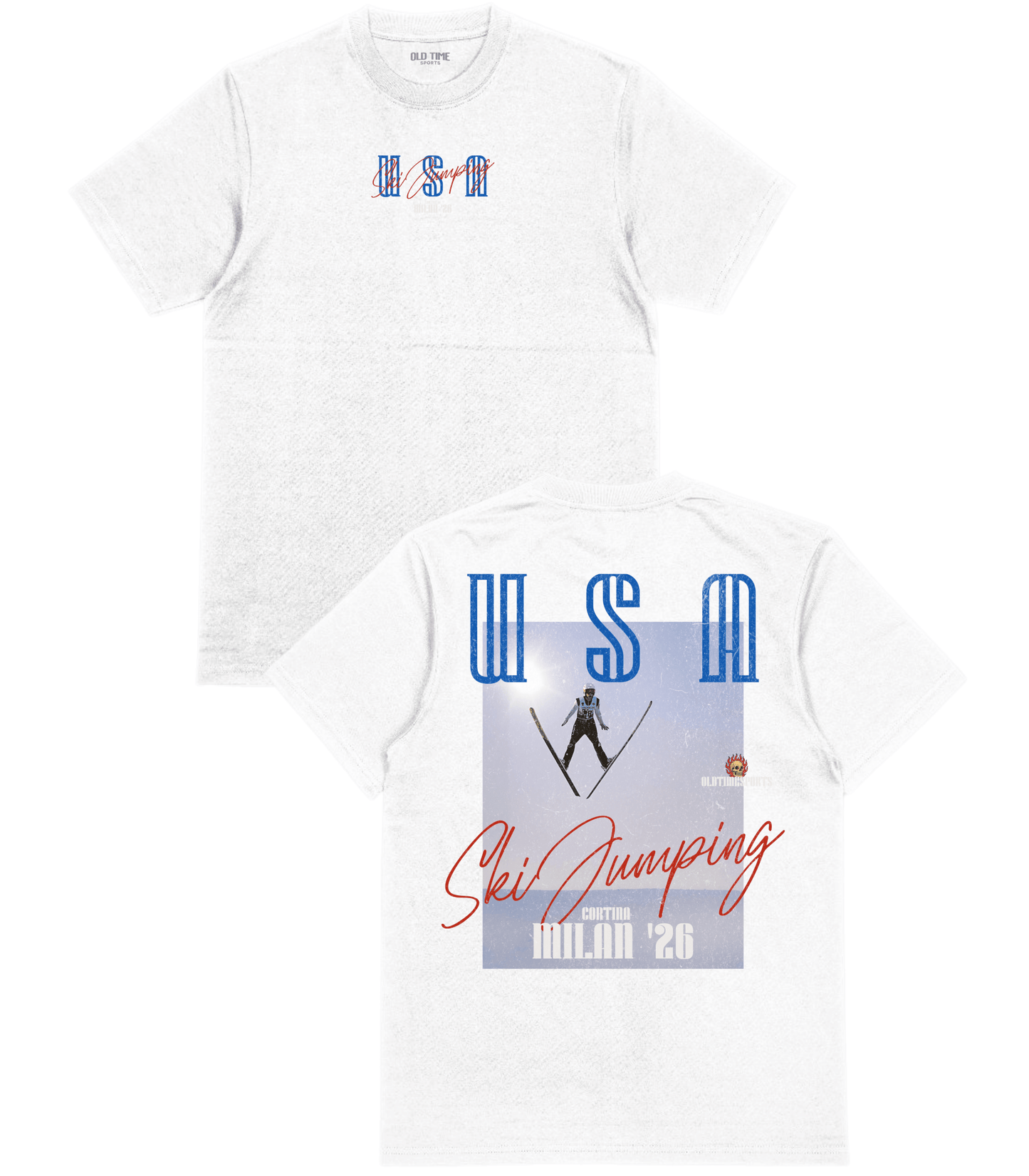 USA Ski Jumping T-Shirt - Old Time Sports