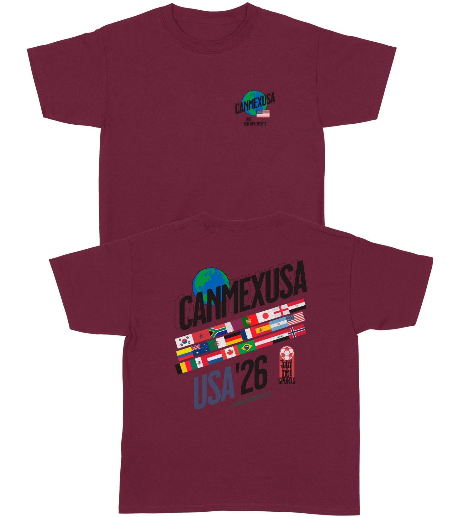 USA'26 Soccer YOUTH T-Shirt - Old Time Sports
