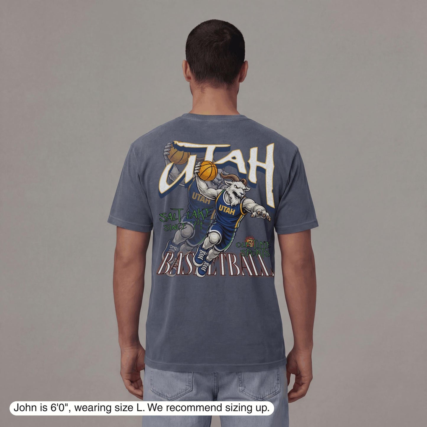 Utah Dunkman T-Shirt - Old Time Sports