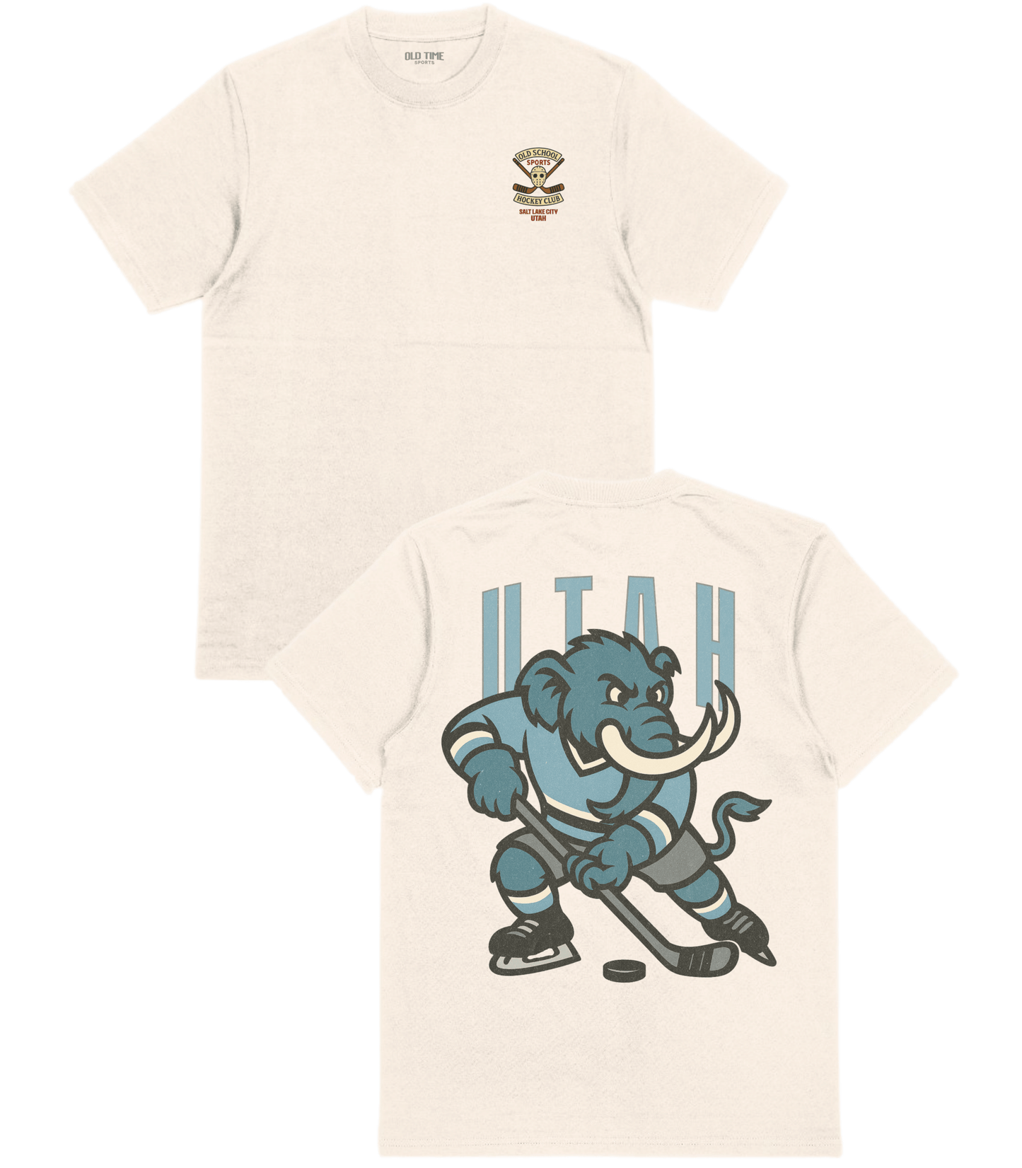 Utah Hockey v1 T-Shirt - Old Time Sports