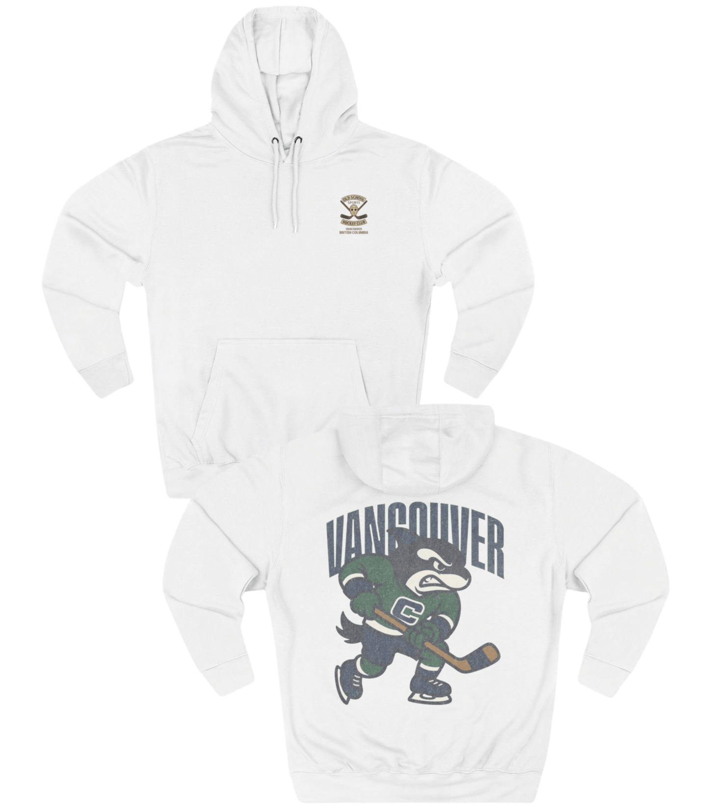 Vancouver Hockey v1 Hoodie - Old Time Sports