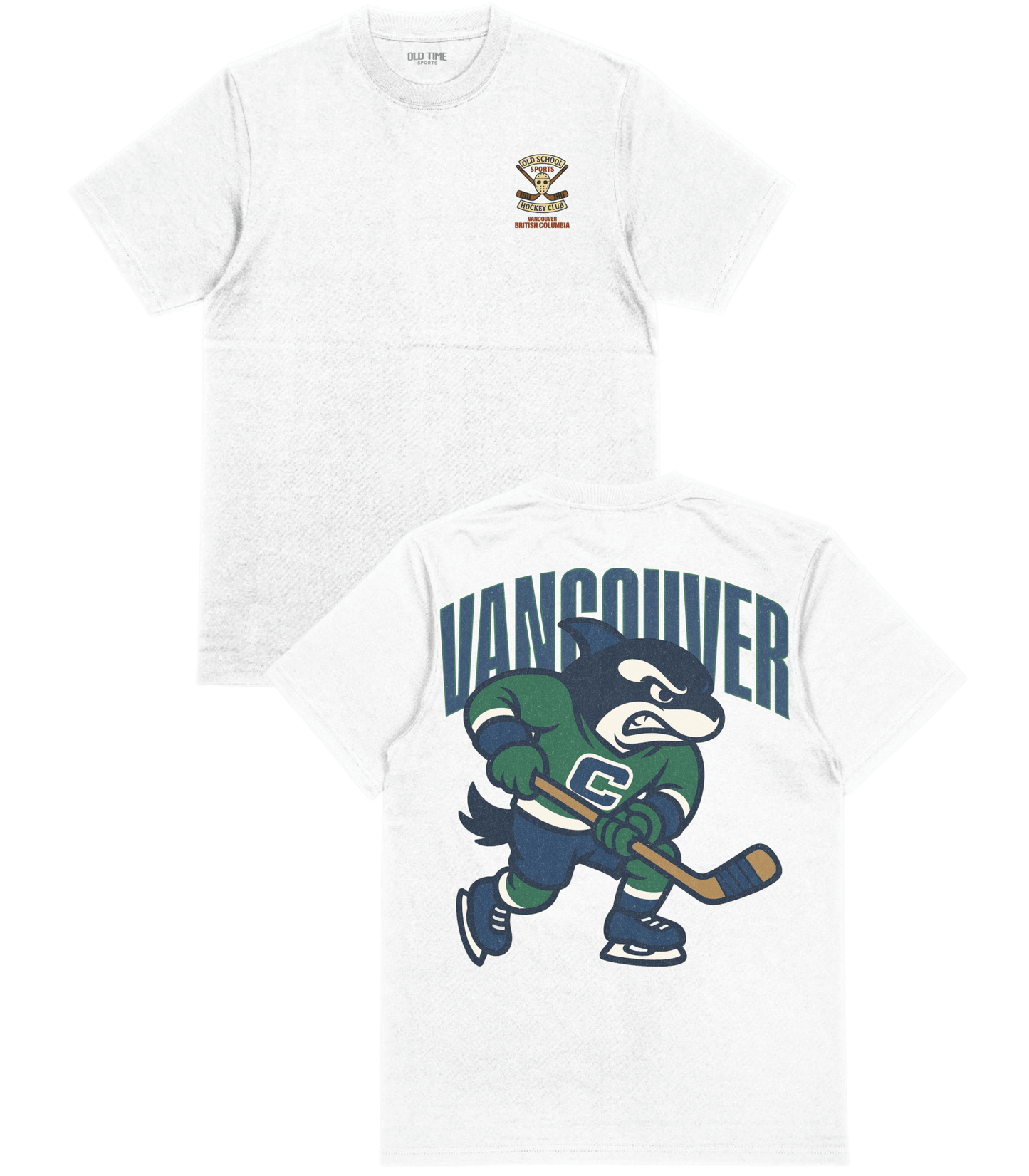 Vancouver Hockey v1 T-Shirt - Old Time Sports