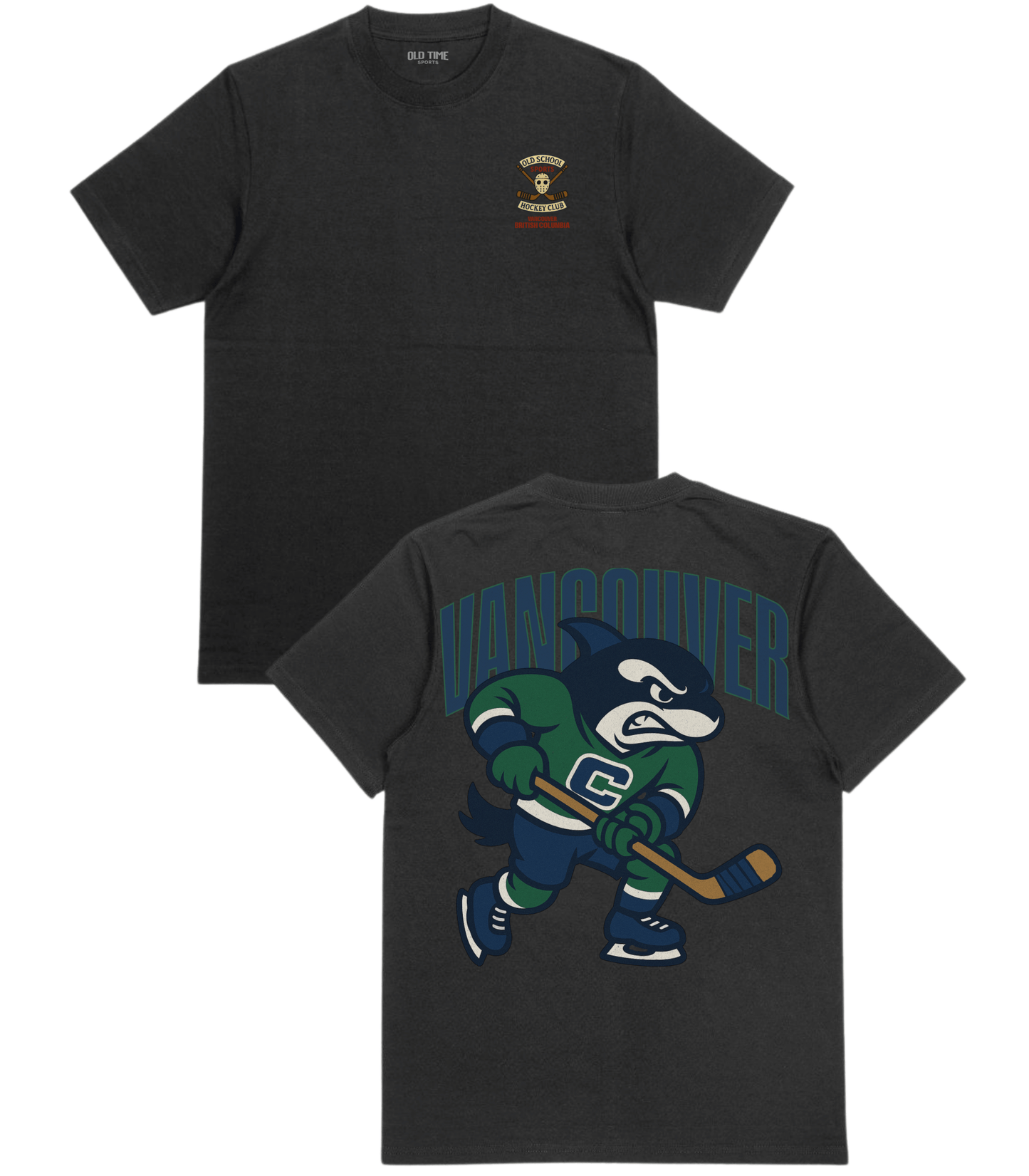 Vancouver Hockey v1 T-Shirt - Old Time Sports