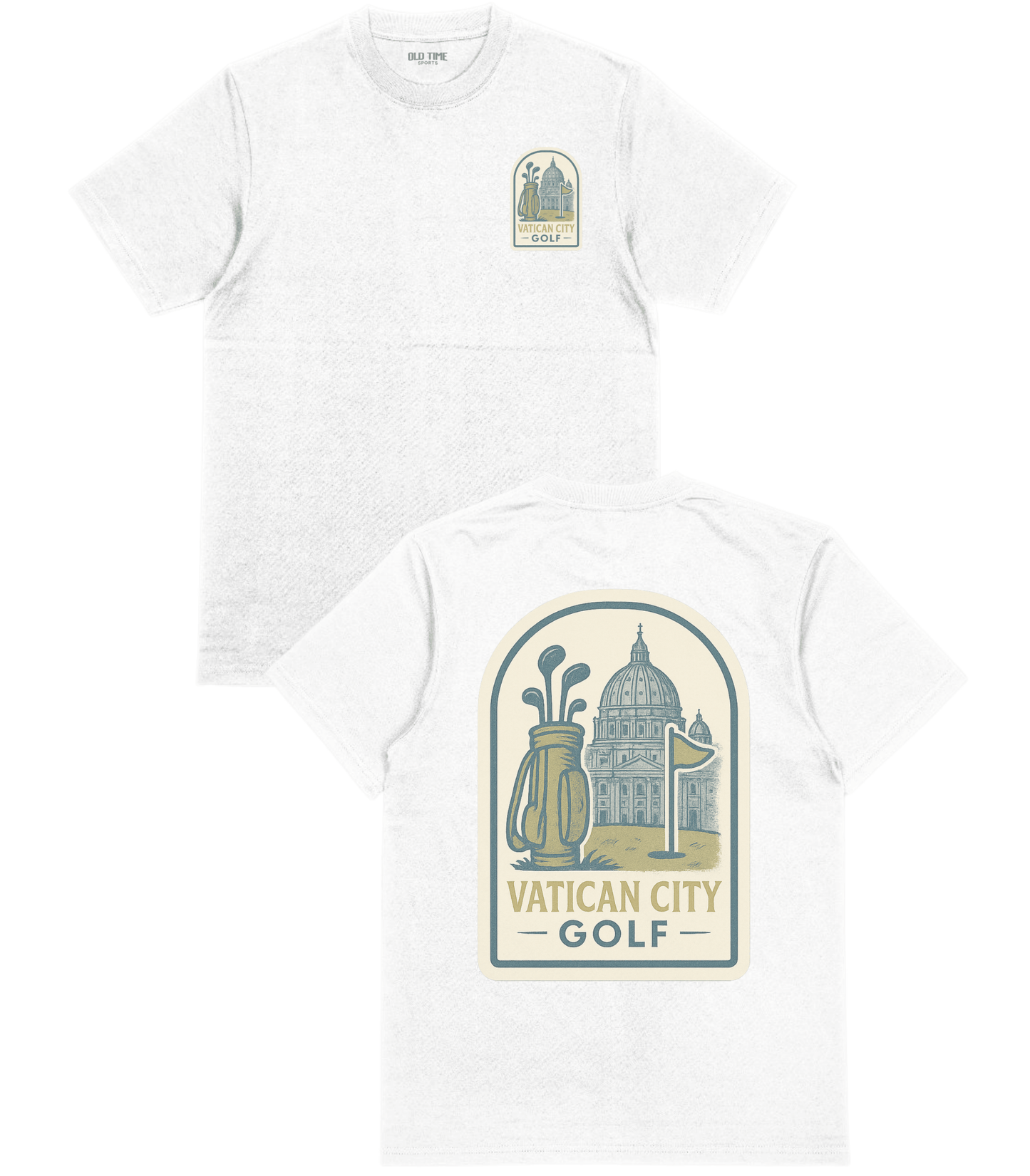 Vatican City Golf T-Shirt - Old Time Sports