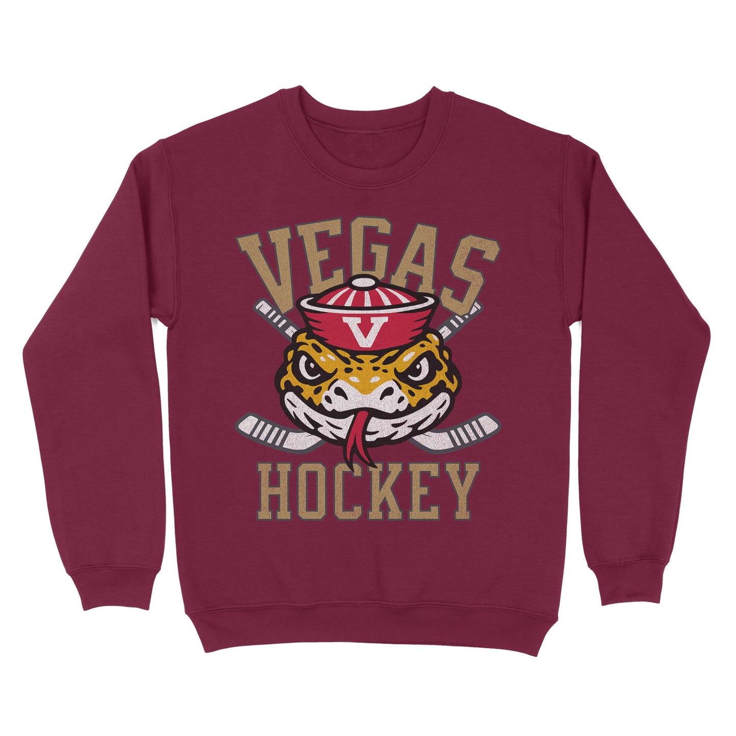 Vegas Playoffs '26 Basic Crewneck - Old Time Sports