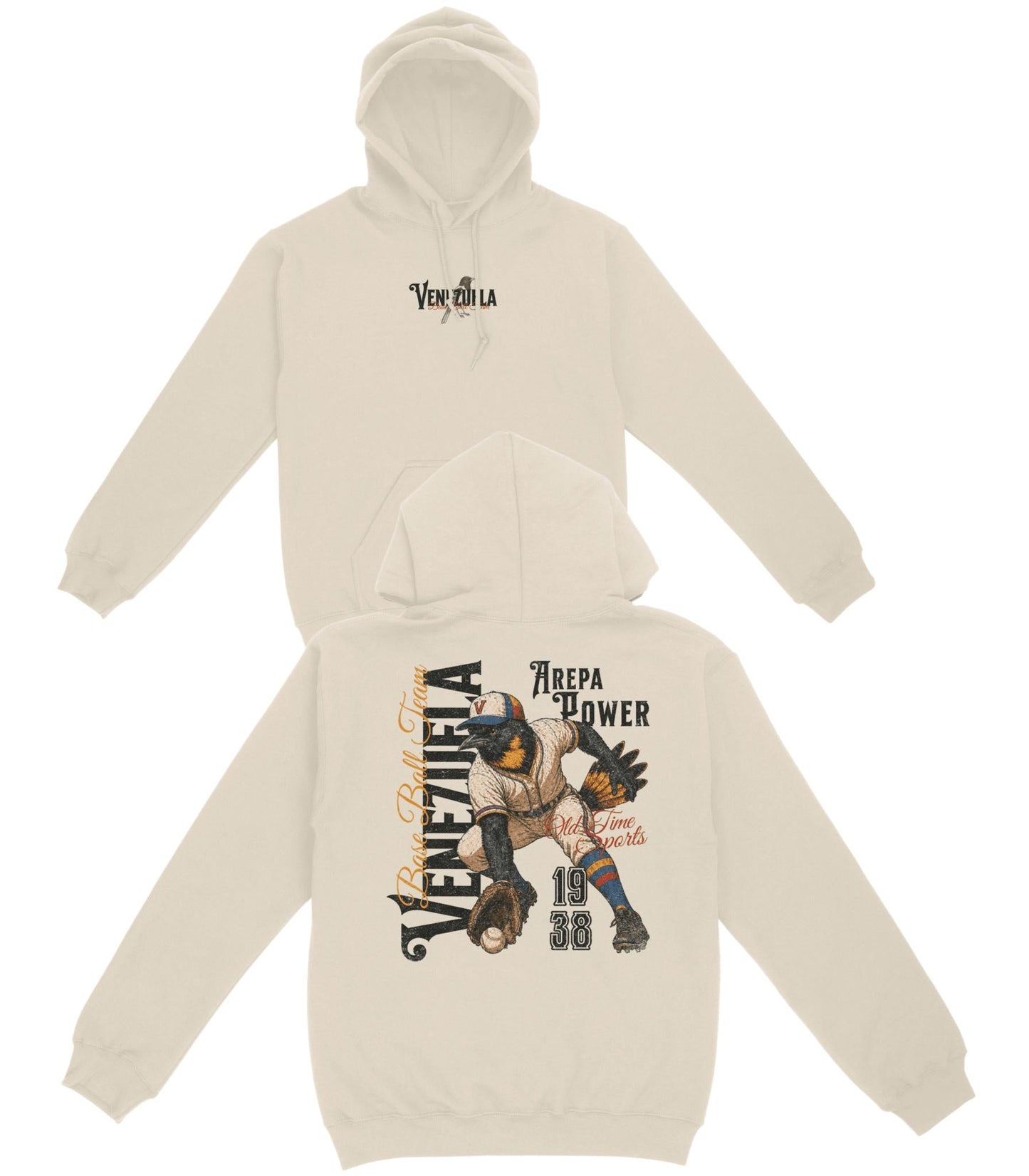 Venezuela Base Ball Club Basic Hoodie - Old Time Sports