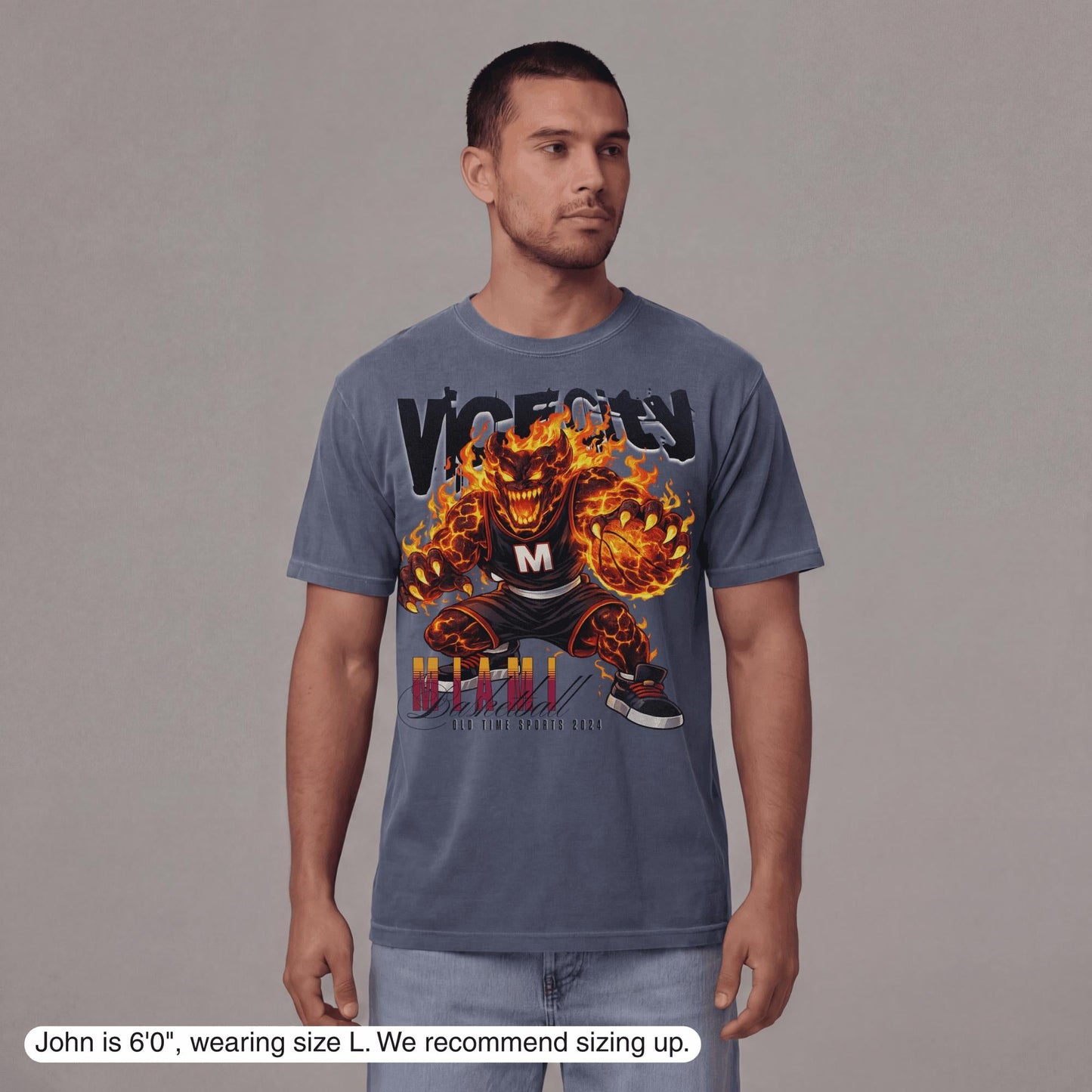 Vice City Basketball Club T-Shirt - Old Time Sports