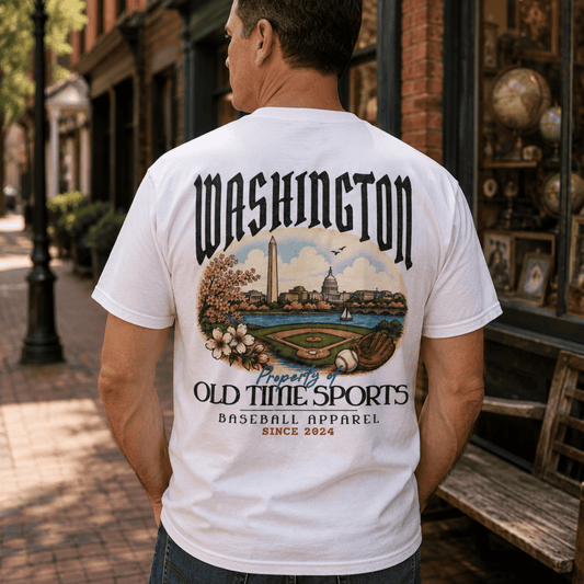 Washington Baseball T-Shirt - Old Time Sports
