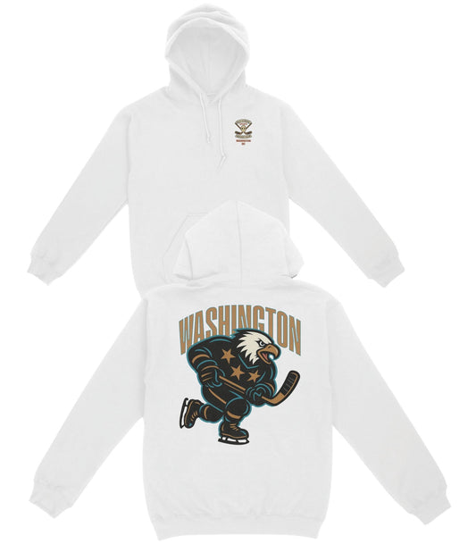 Washington Hockey v1 Basic Hoodie