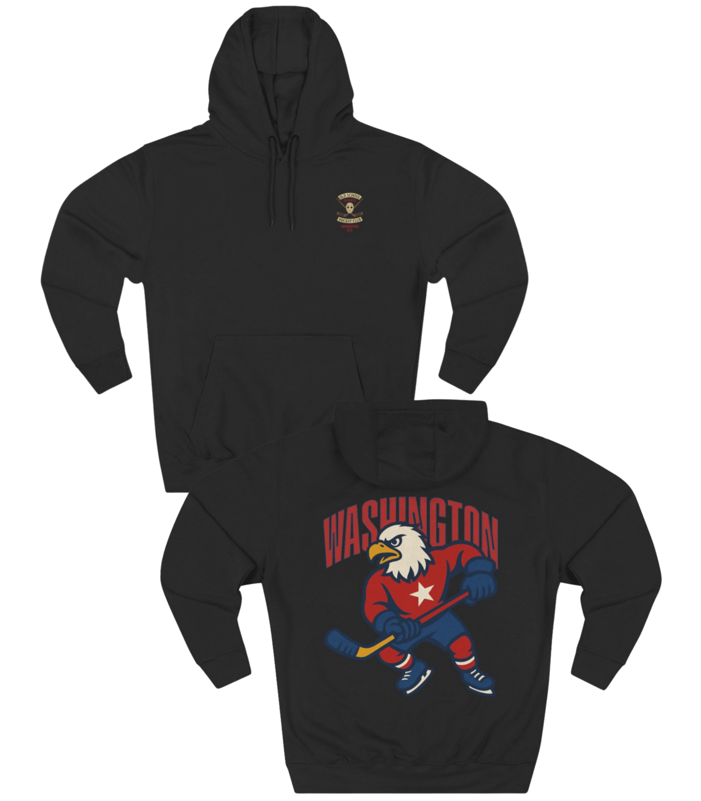 Washington Hockey v2 Hoodie - Old Time Sports