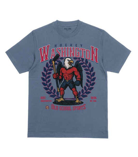 Washington Hockey v3 T-Shirt - Old Time Sports