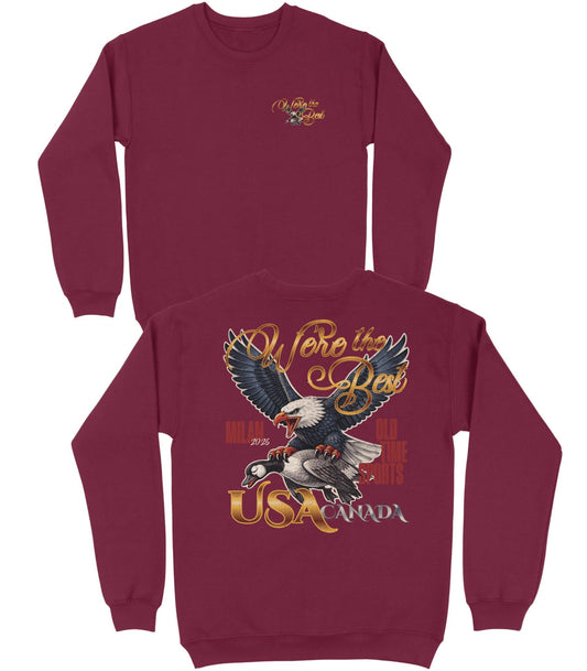 We're The Best Basic Crewneck v2 - Old Time Sports
