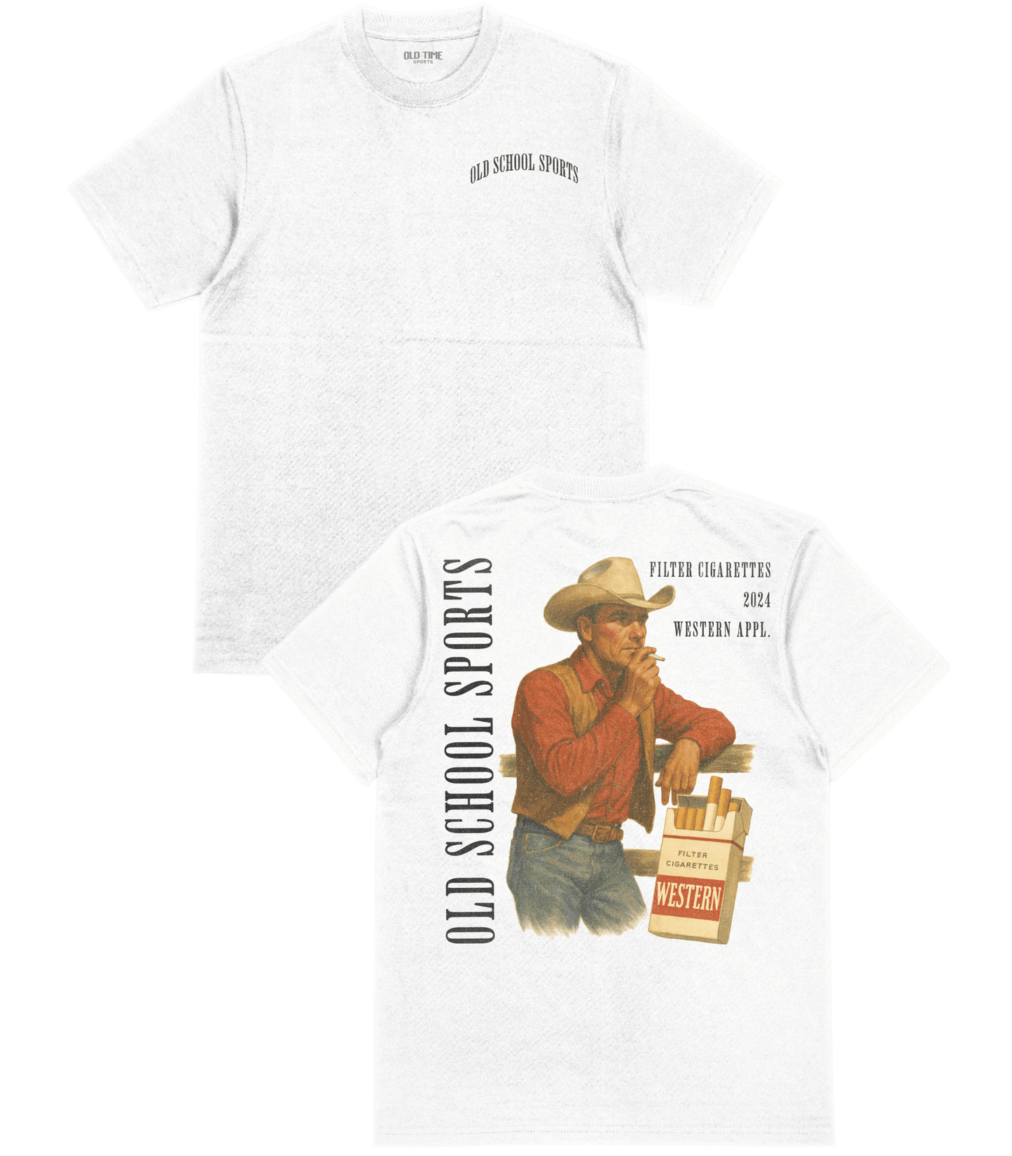 Western Appl. T-Shirt - Old Time Sports