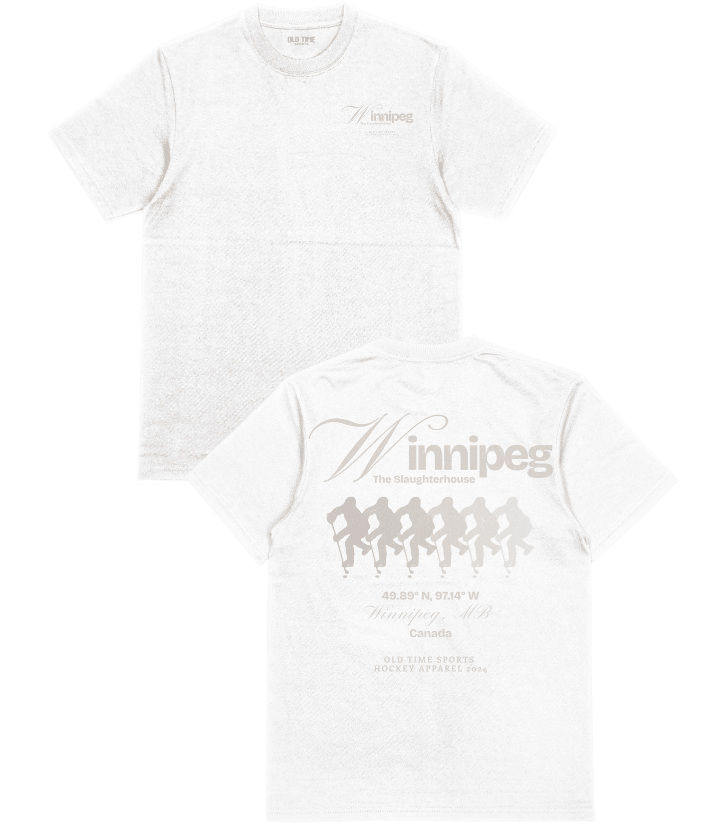 White T-Shirt - Old Time Sports