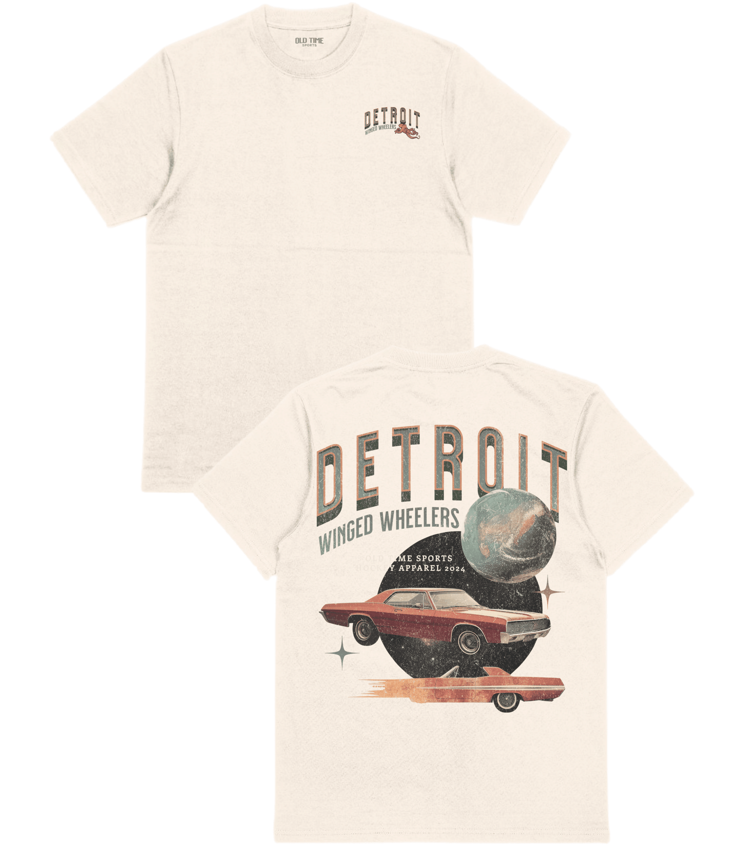 Winged Wheelers T-Shirt - Old Time Sports