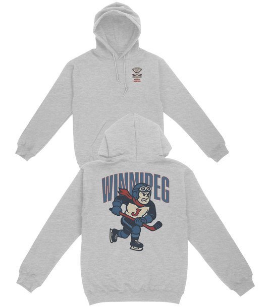 Winnipeg Hockey Basic Hoodie - Old Time Sports