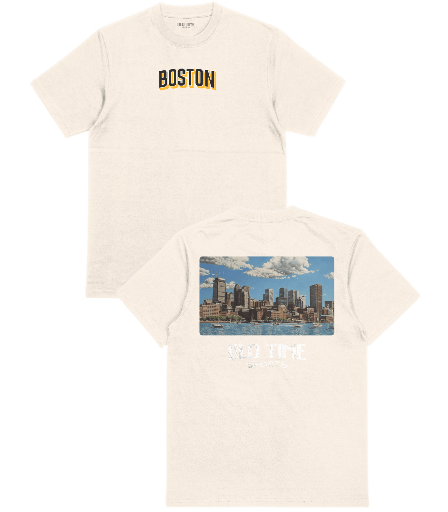 Boston Hockey Cityscape T-Shirt