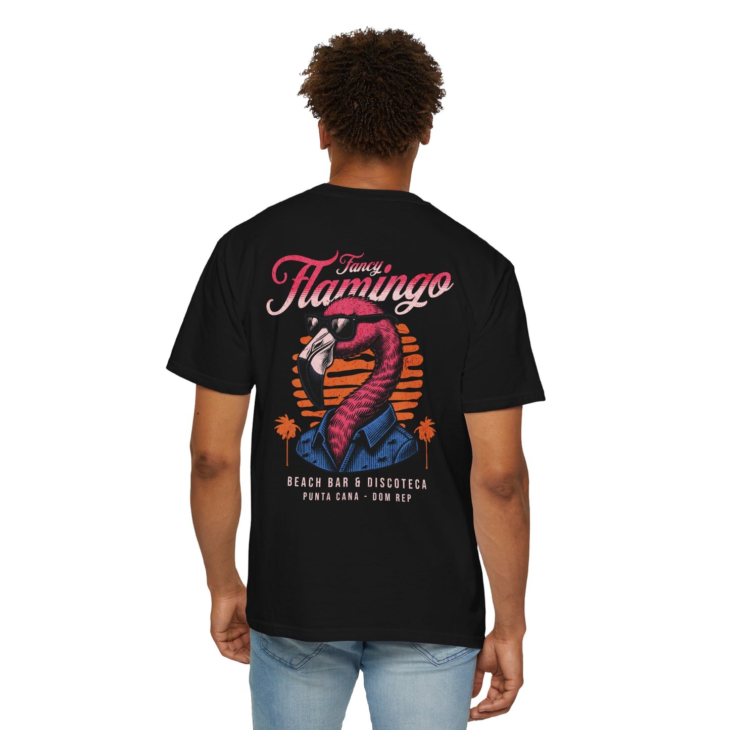 Fancy Flamingo Discoteca T-Shirt