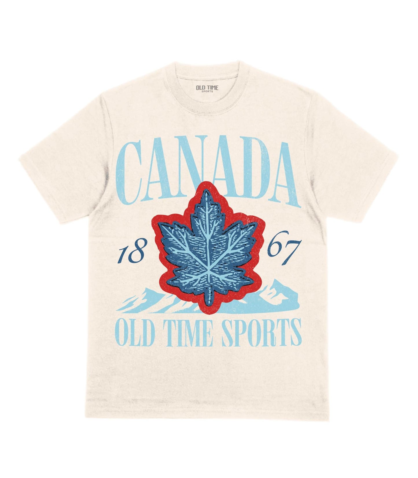 1867 Maple Leaf v2 T-Shirt - Old Time Sports