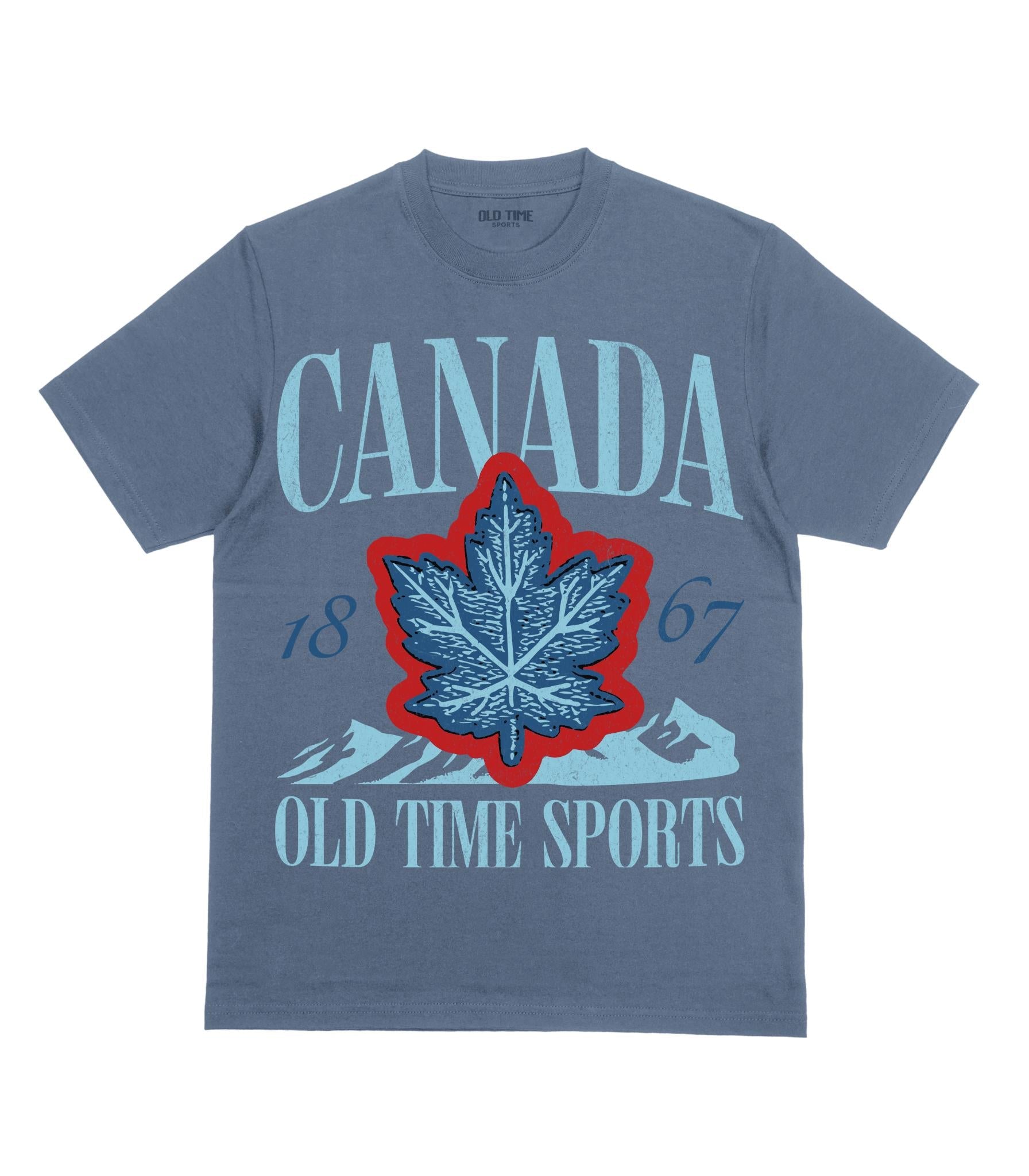1867 Maple Leaf v2 T-Shirt - Old Time Sports