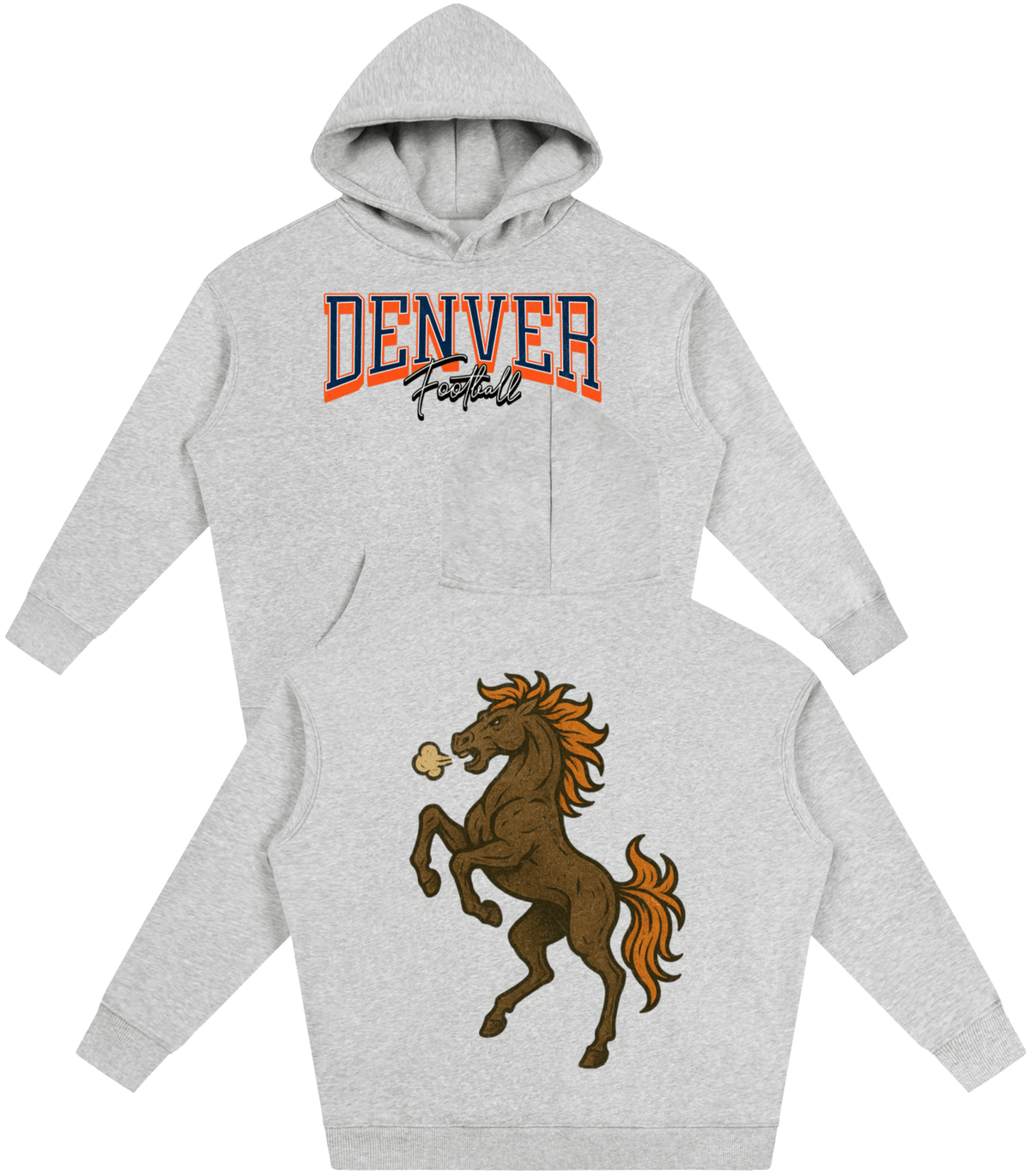 Denver Football Warmup Hoodie