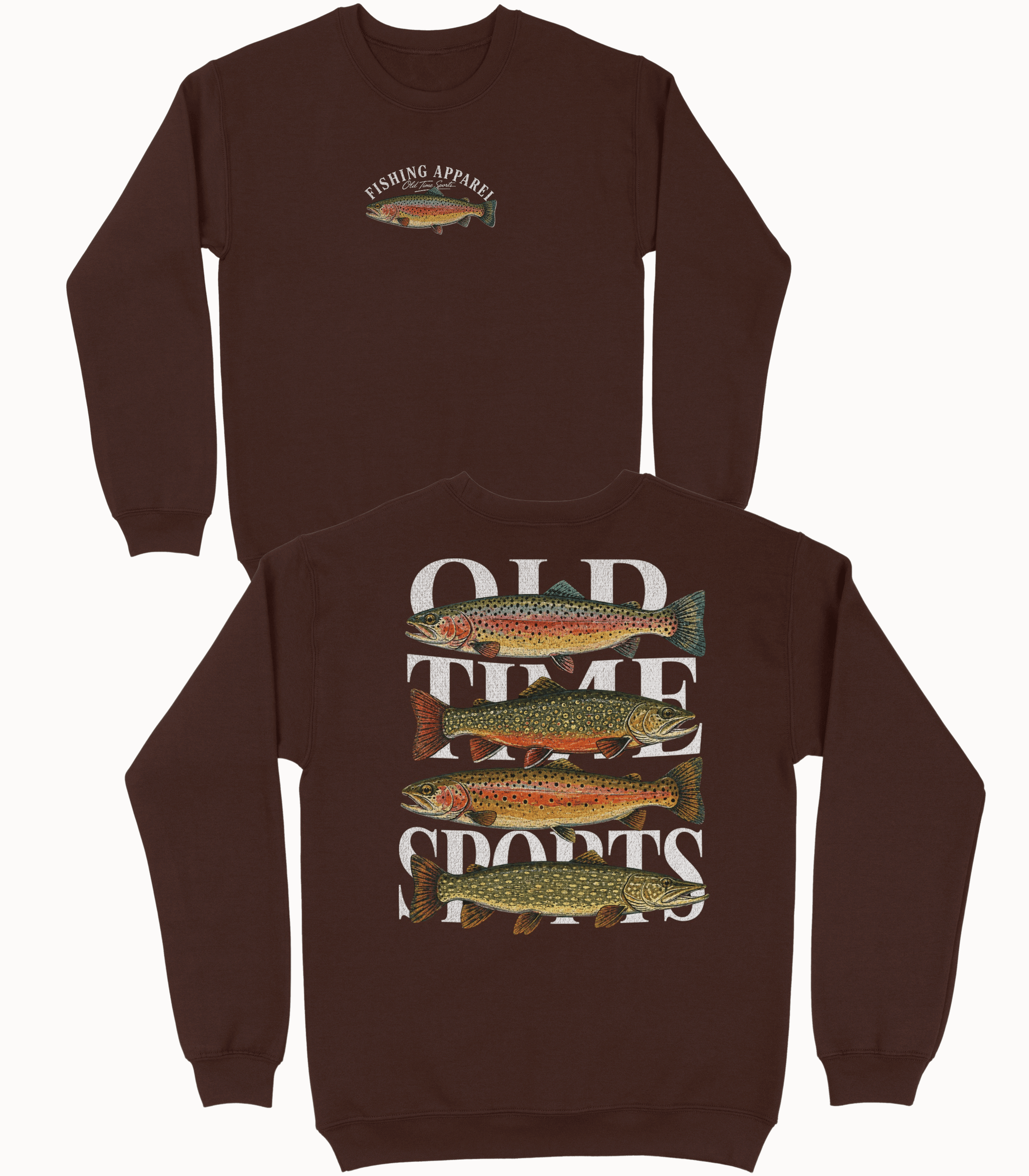 The Fish Basic Crewneck v2 - Old Time Sports